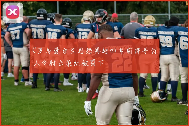 C罗与爱尔兰恩怨再起四年前挥手打人今肘击染红被罚下